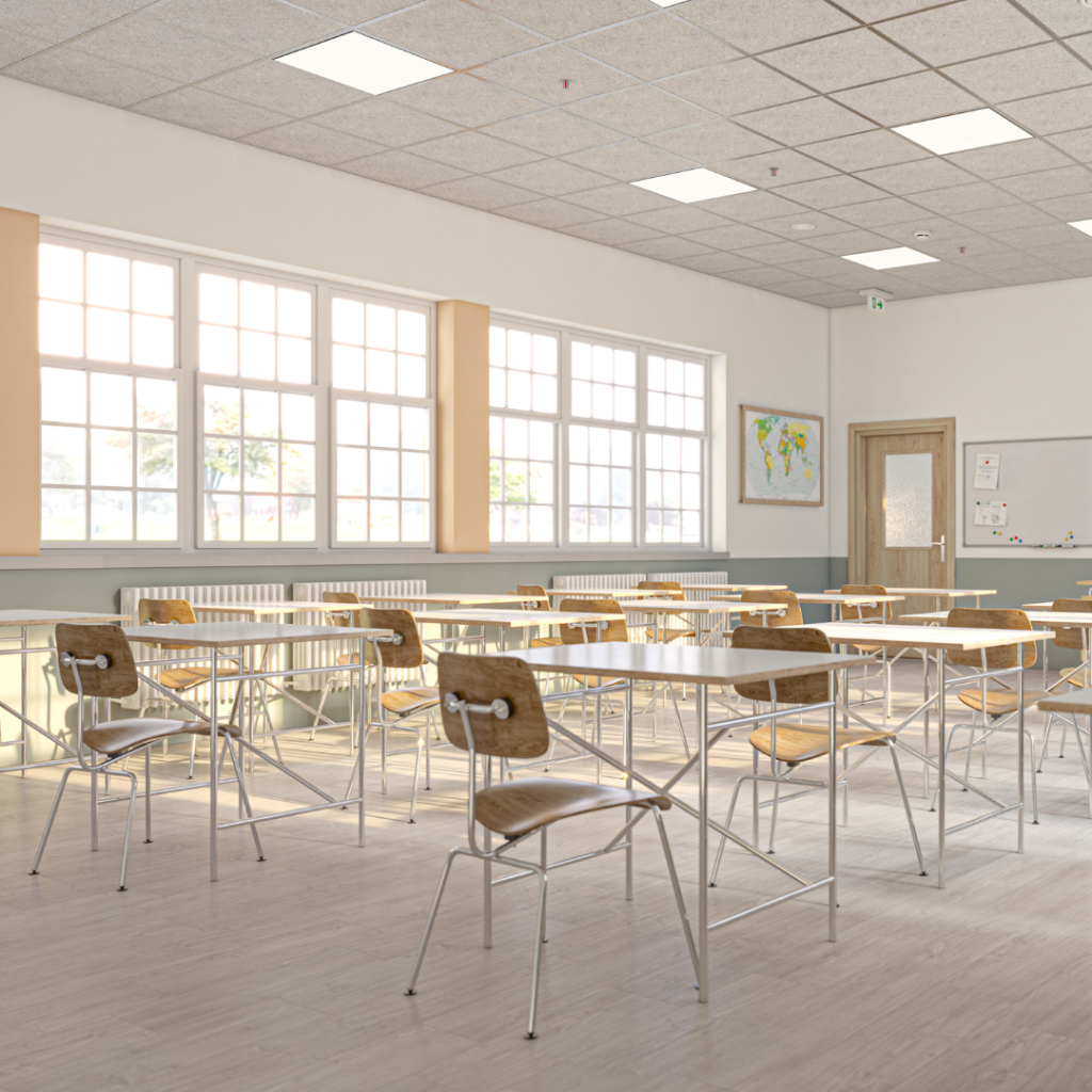 Servicio de limpieza en escuelas