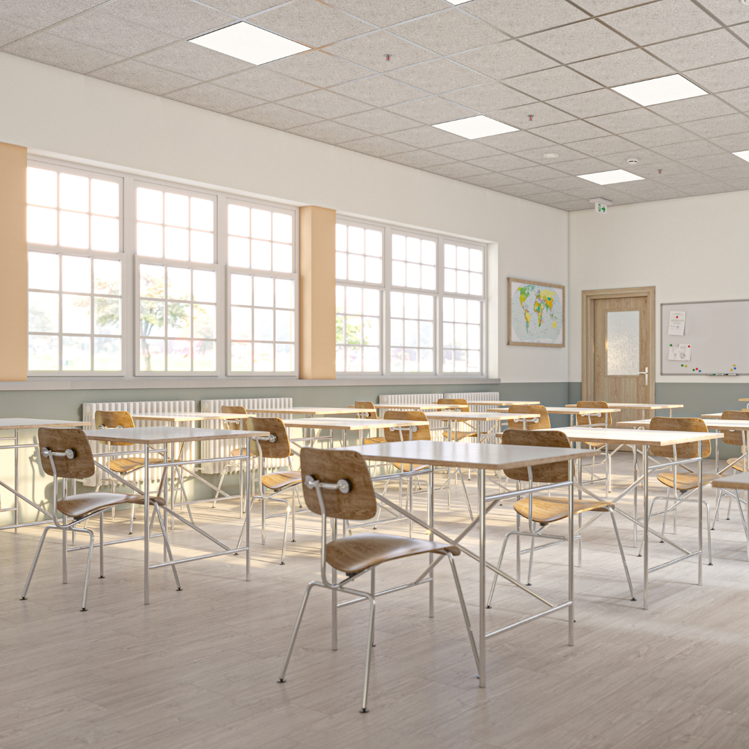 Servicio de limpieza en escuelas