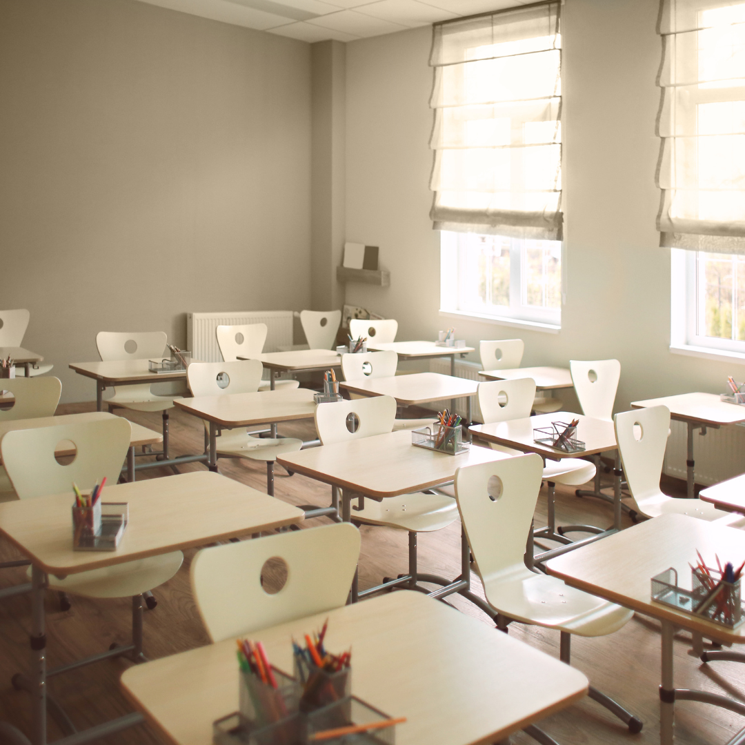 Servicio de limpieza en escuelas